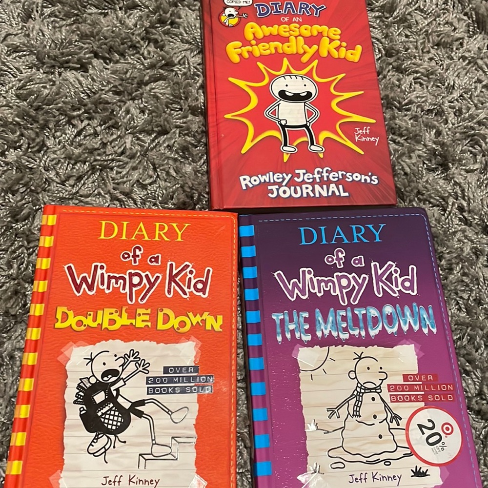 Diary of a wimpy kid books